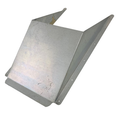U12543-002   UNIVAIR CARBURETOR AIR BOX SCOOP - SQUARE TYPE - FITS PIPER