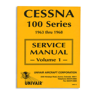 UD637-13   CESSNA 100 SERIES SERVICE MANUAL - VOLUMES 1 AND 2