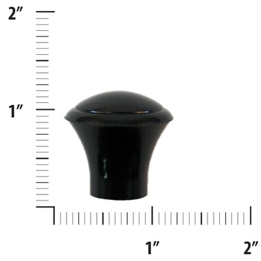 -471-060   BLACK CONTROL KNOB - FITS PIPER, STINSON