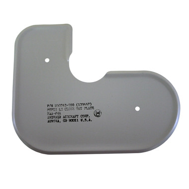 U60742-000   UNIVAIR TAIL INSPECTION PLATE - LEFT - FITS PIPER