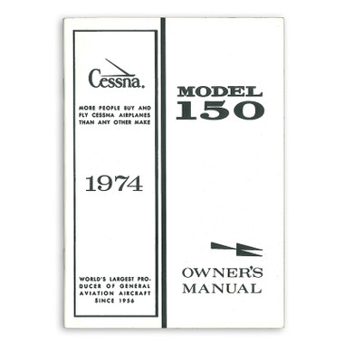 D1013-13   CESSNA 150L OWNERS MANUAL 1974