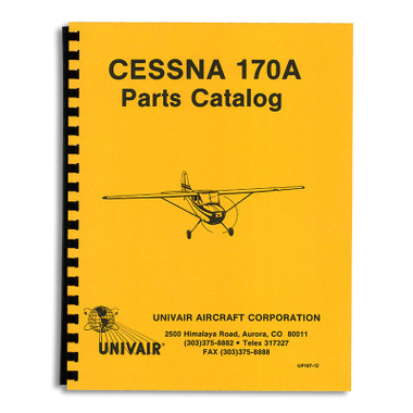 UP107-12   CESSNA 170A PARTS CATALOG 1949-51