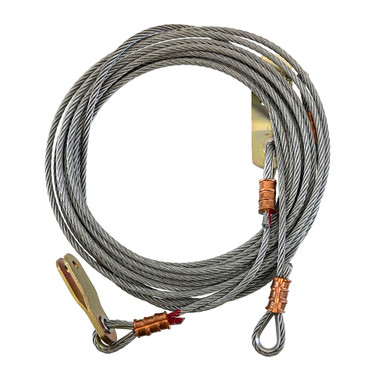 L1029-LSS   UNIVAIR RUDDER CABLE - LEFT - FITS PIPER
