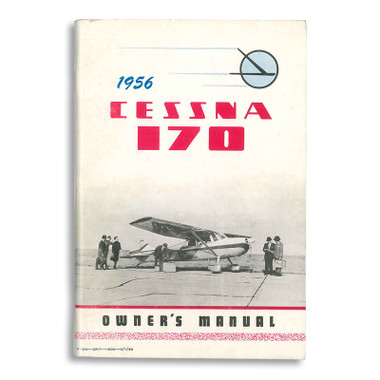 UP130-13   CESSNA 170B OWNERS MANUAL 1956