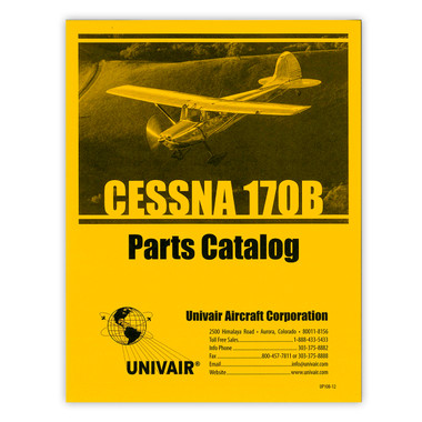 UP108-12   CESSNA 170B PARTS CATALOG 1952-56