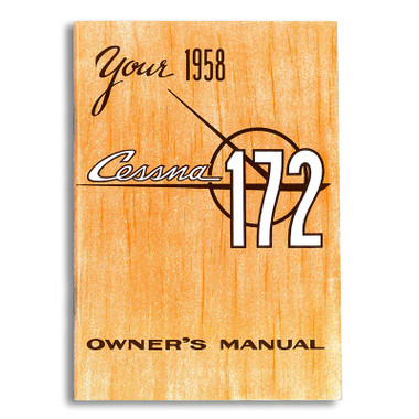 P181-13   CESSNA 172 OWNERS MANUAL 1957-58