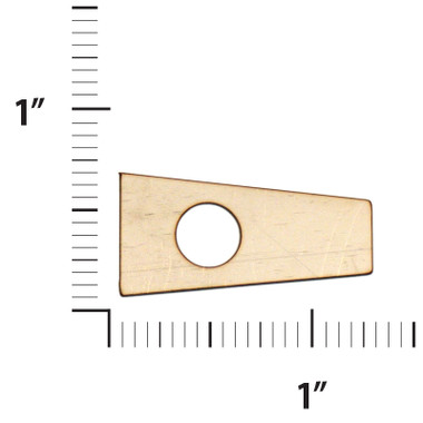 U10151-000   UNIVAIR DRAG STRUT LOCK BOLT PLATE - FITS PIPER