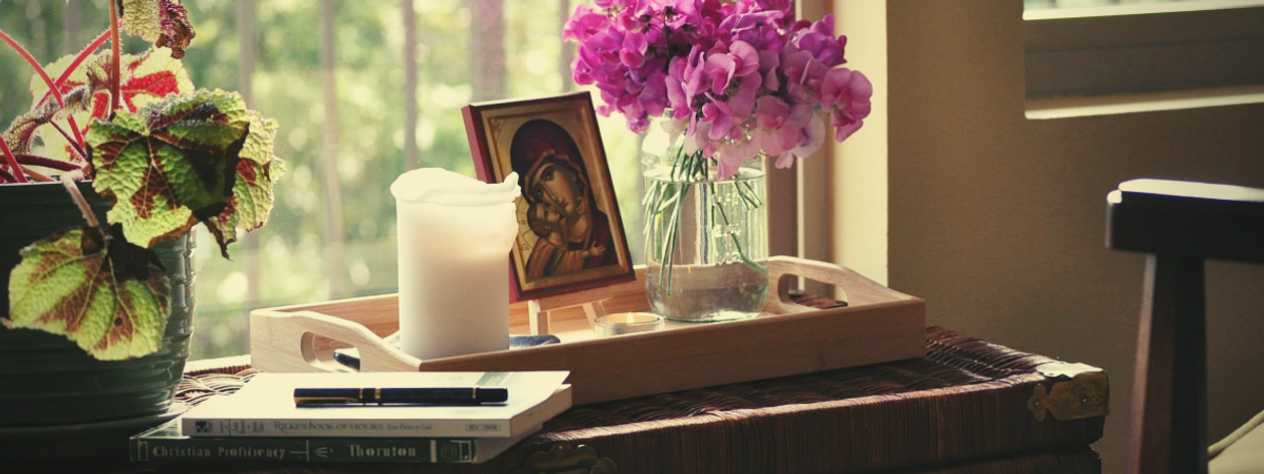 Making a Place For Prayer in Your Home