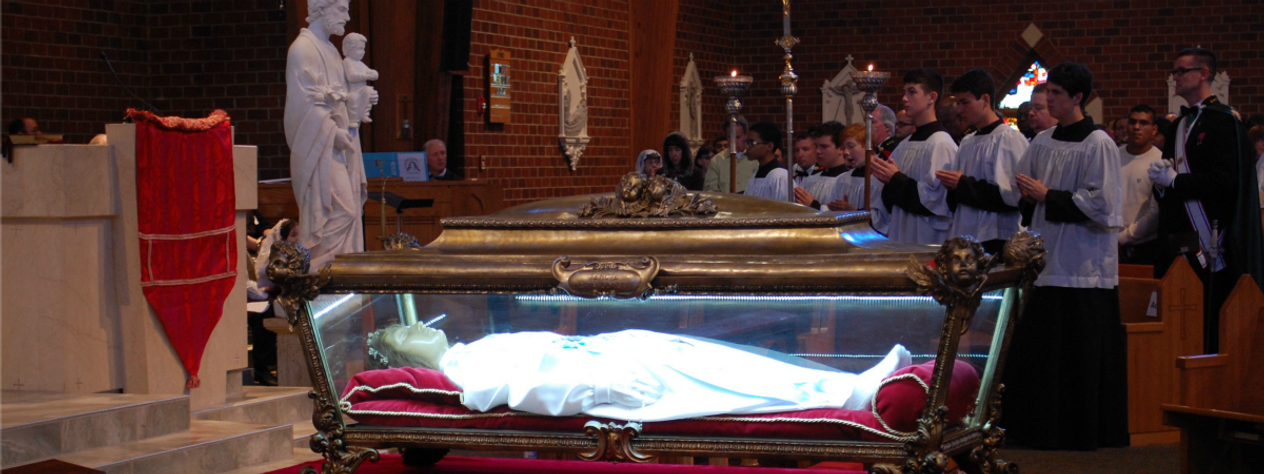 VIDEO: St. Maria Goretti's Relics Venerated by Thousands in Charlotte