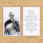 Archbishop Fulton Sheen Personalized Prayer Card thumbnail 1