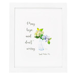 "Don't Worry" Padre Pio Watercolor Print