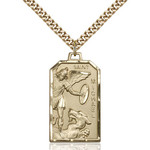 14kt Gold Filled St. Michael the Archangel Pendant - 2509112