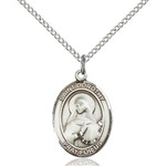 Sterling Silver St. Dorothy Pendant w/ Chain