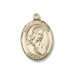 Gold St. Philomena Medal - 14KT