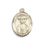 St. Andrew Kim Taegon Pendant with Chain, Bliss, Gold Filled