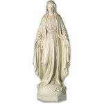 Our Lady of Grace Indoor Outdoor Statue - 36