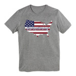 #PrayStrong USA Flag Short Sleeve T-Shirt