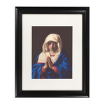 The Virgin in Prayer Framed Print