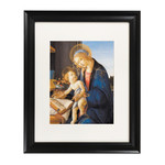 The Virgin and Child (Madonna of the Book) Framed Print