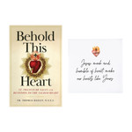 Behold This Heart: St. Francis de Sales and Devotion to the Sacred Heart & Sacred Heart Prayer Tile (Gift Set)