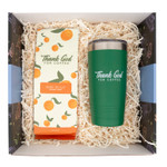 Orange You Glad Coffee and Tumbler Gift Set