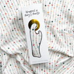Wrapped in Mary's Mantle Baby Swaddle - Rosary Dots