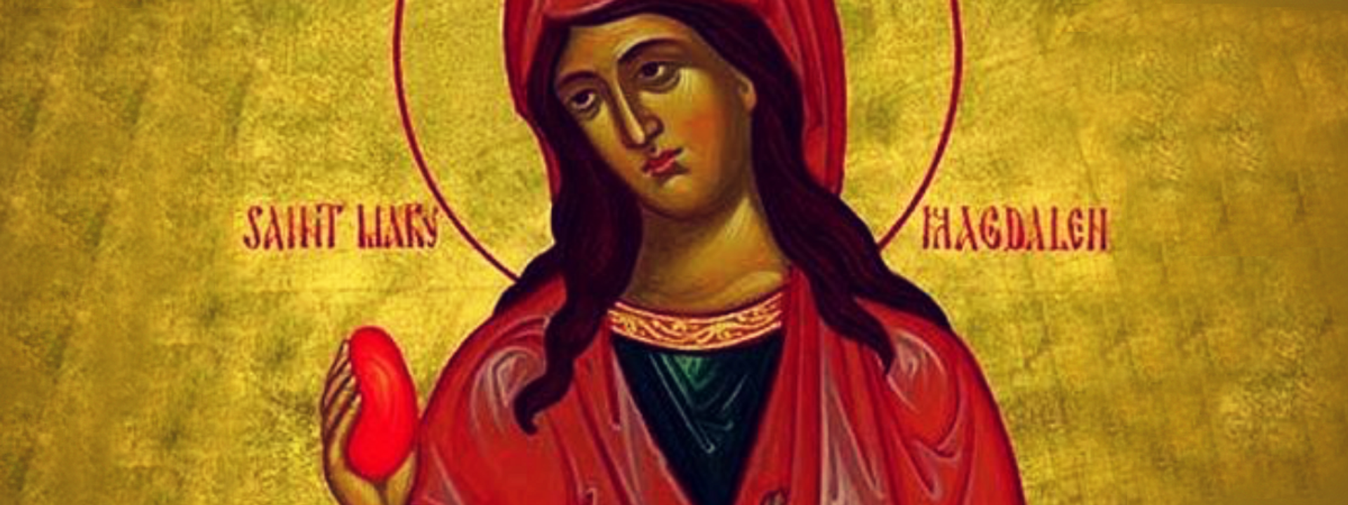 Scarlet Woman The True Story Of Mary Magdalene The Story of Mary Magdalene and the First Easter Egg - The Catholic