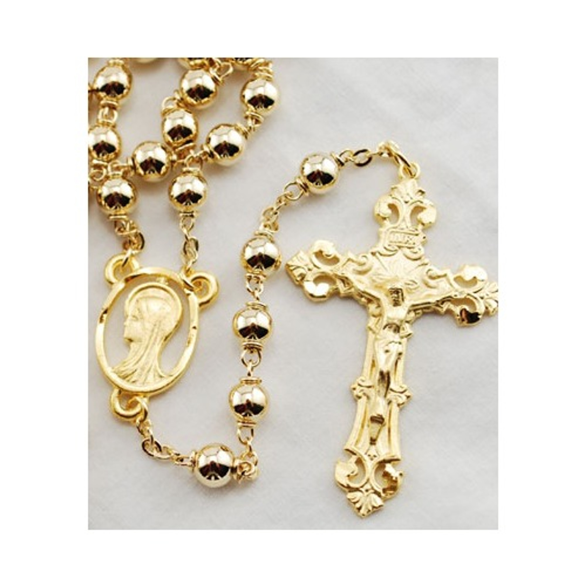 Gold plated rosary Clearance