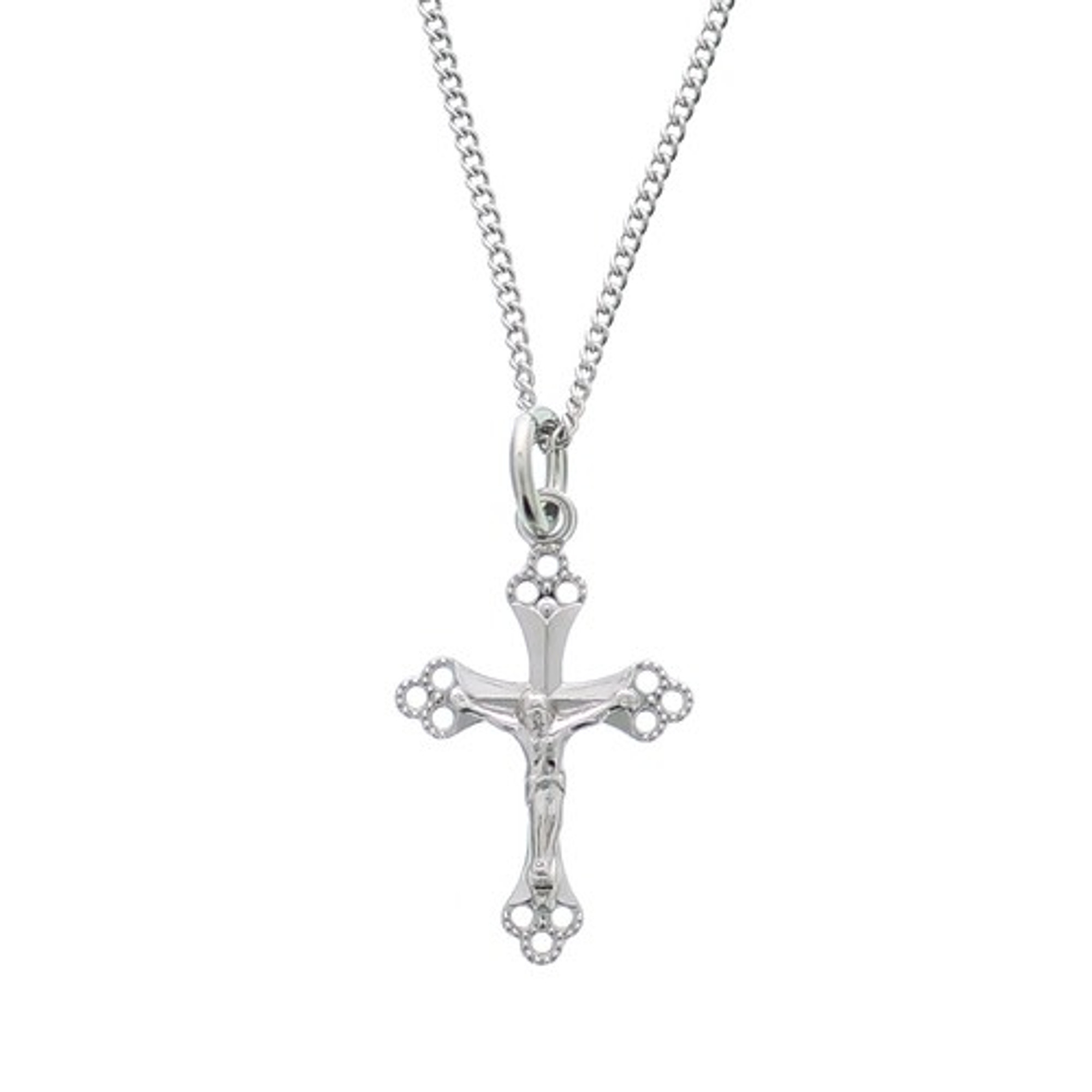 Sterling Silver Crucifix Necklace | The Catholic Company®