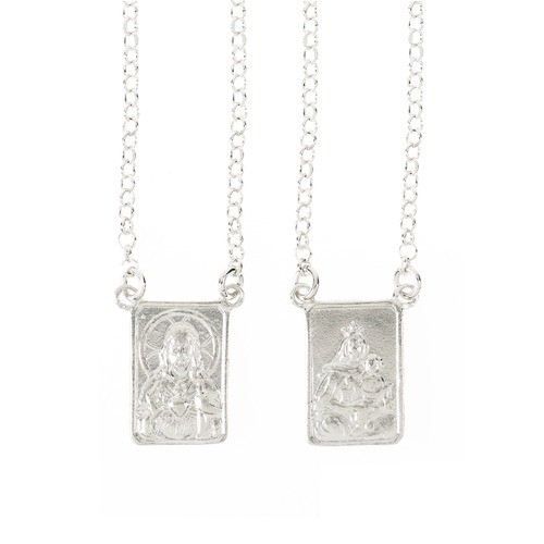 Sterling Silver Scapular | The Catholic Company®