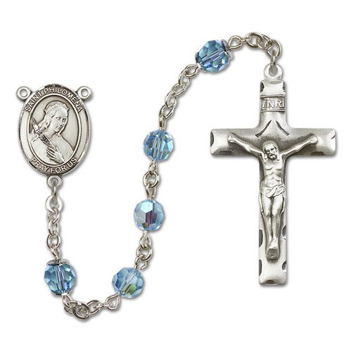 SS Aqua Blue March St. Philomena Rosary