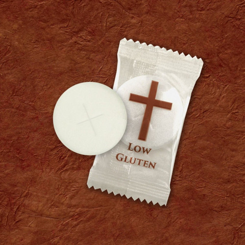 1-3/8" Low Gluten Communion Hosts, Box of 25 Individually Wrapped