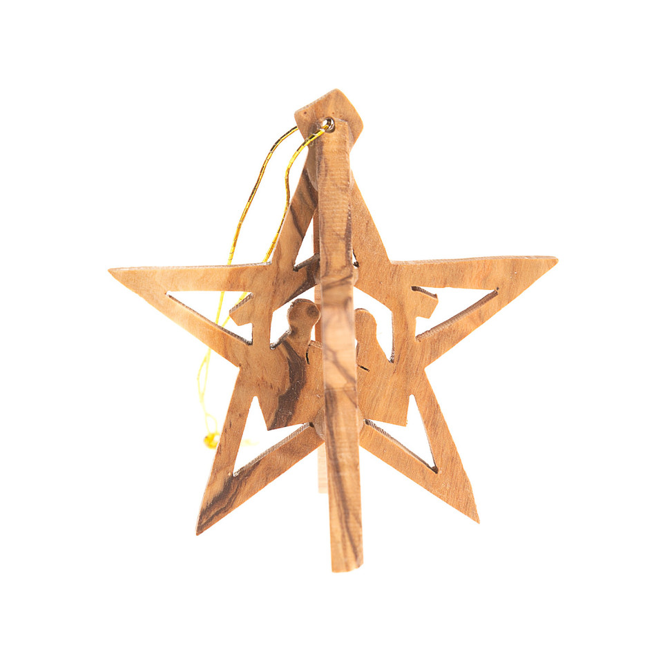 3D Nativity Christmas Star Ornament The Catholic Company®