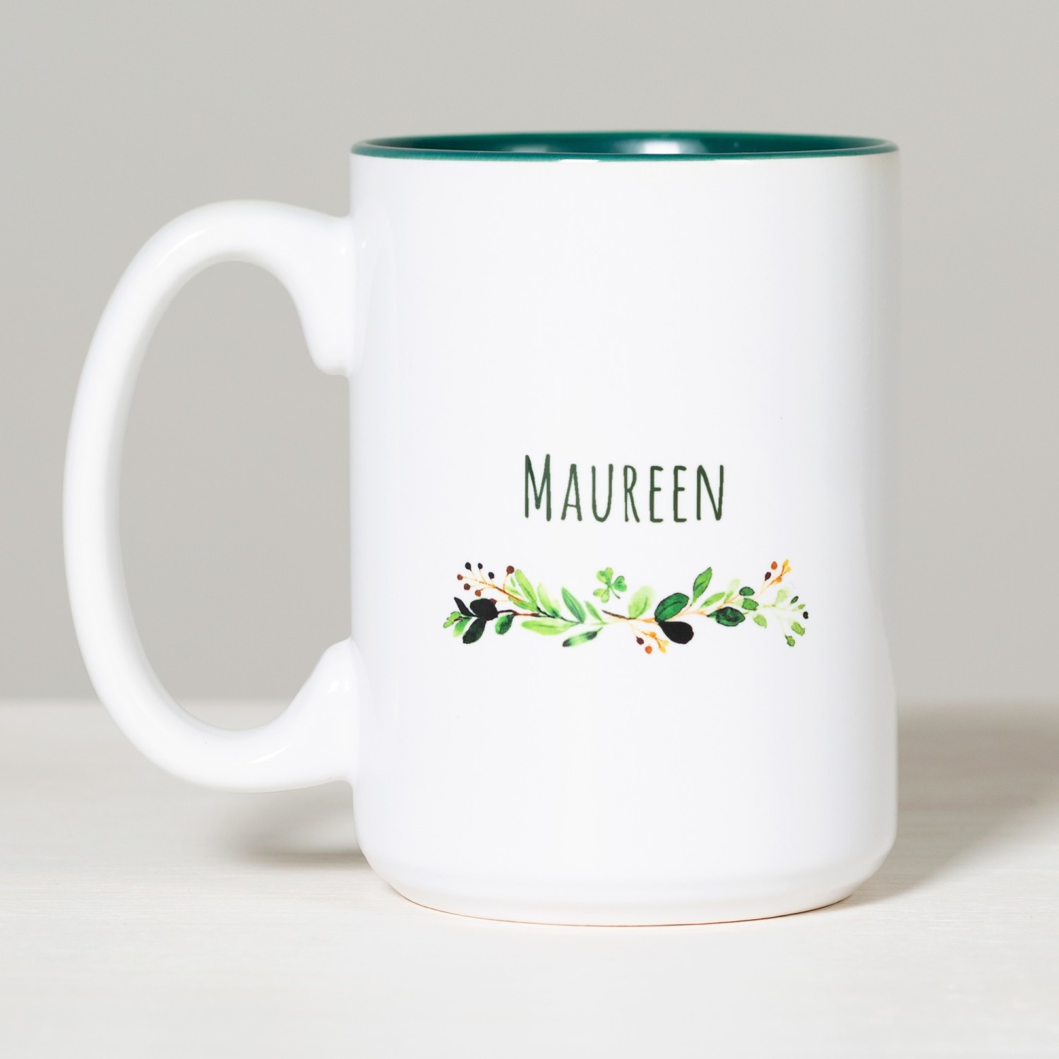 Personalized Glass Coffee Mug or Irish Coffee Mug