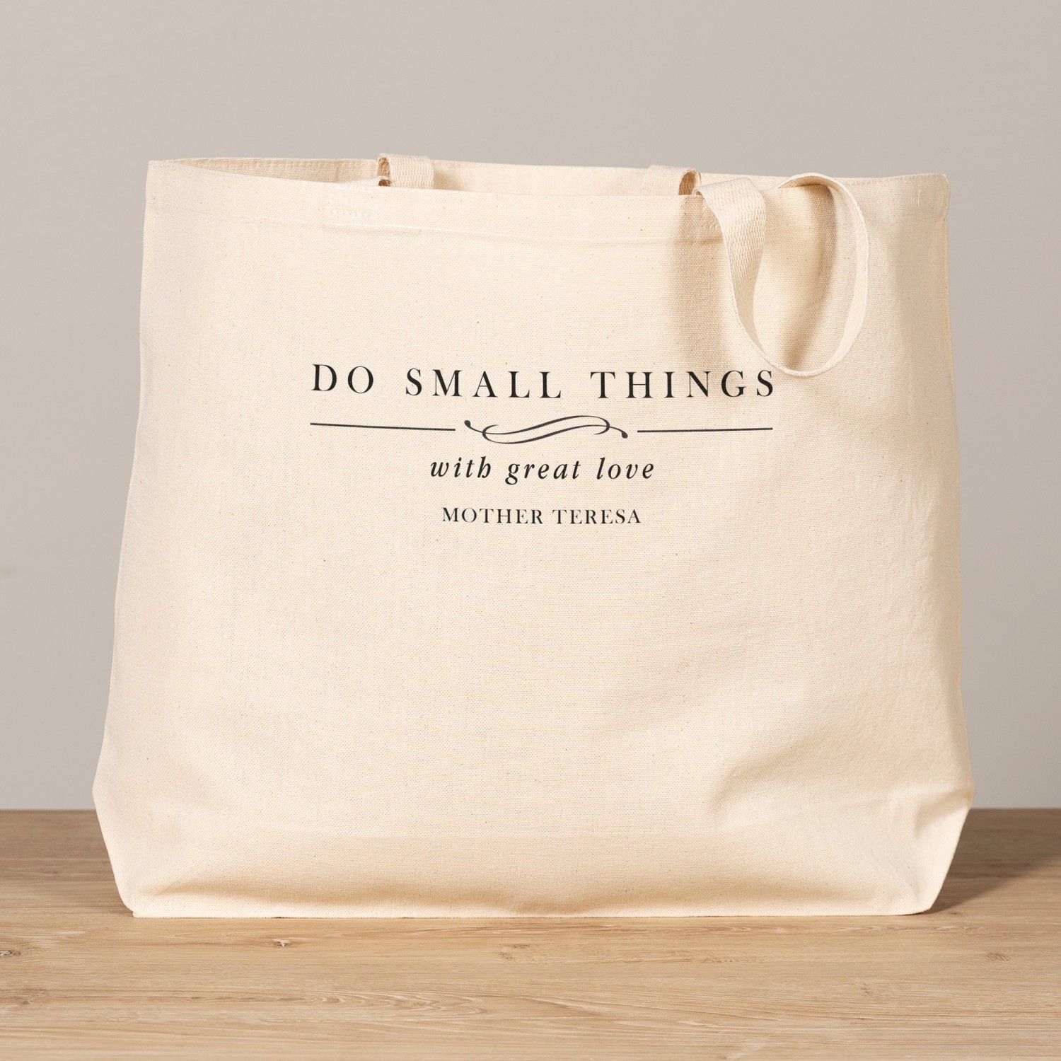 Mother Teresa Small Things Great Love Tote
