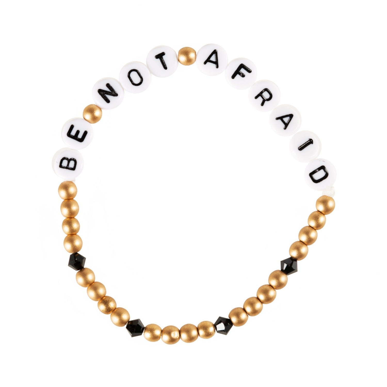 Charm It Bead Stretch Bracelet 4mm Gold Pearl Set – Growing Tree Toys