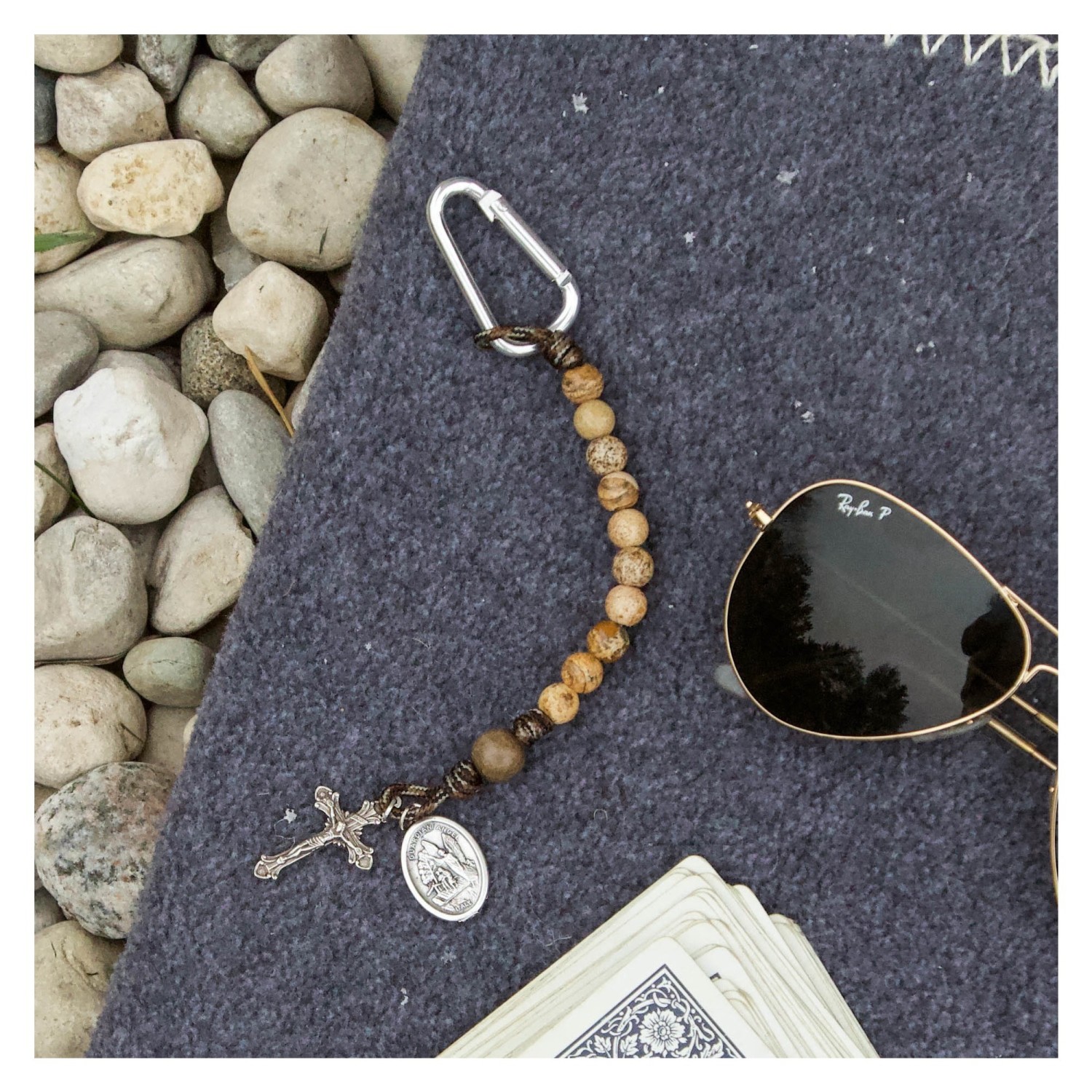 Micro Paracord Rosary Bracelet – Wanderer Catholic