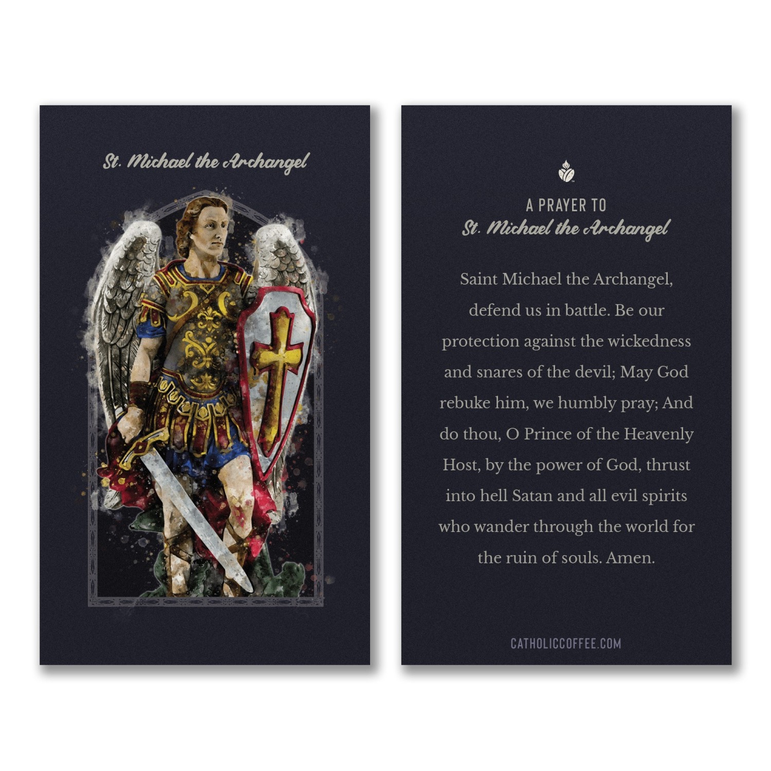 Prayer to St Michael the Archangel (long version) - The Catholic