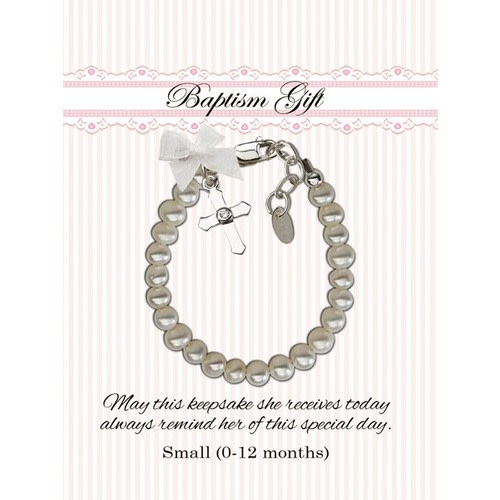 Personalized Baby Stainless Steel ID Bracelet With Cross 14k Gold Plated,  Customized Nameplated Baptism Children Newborn Gift