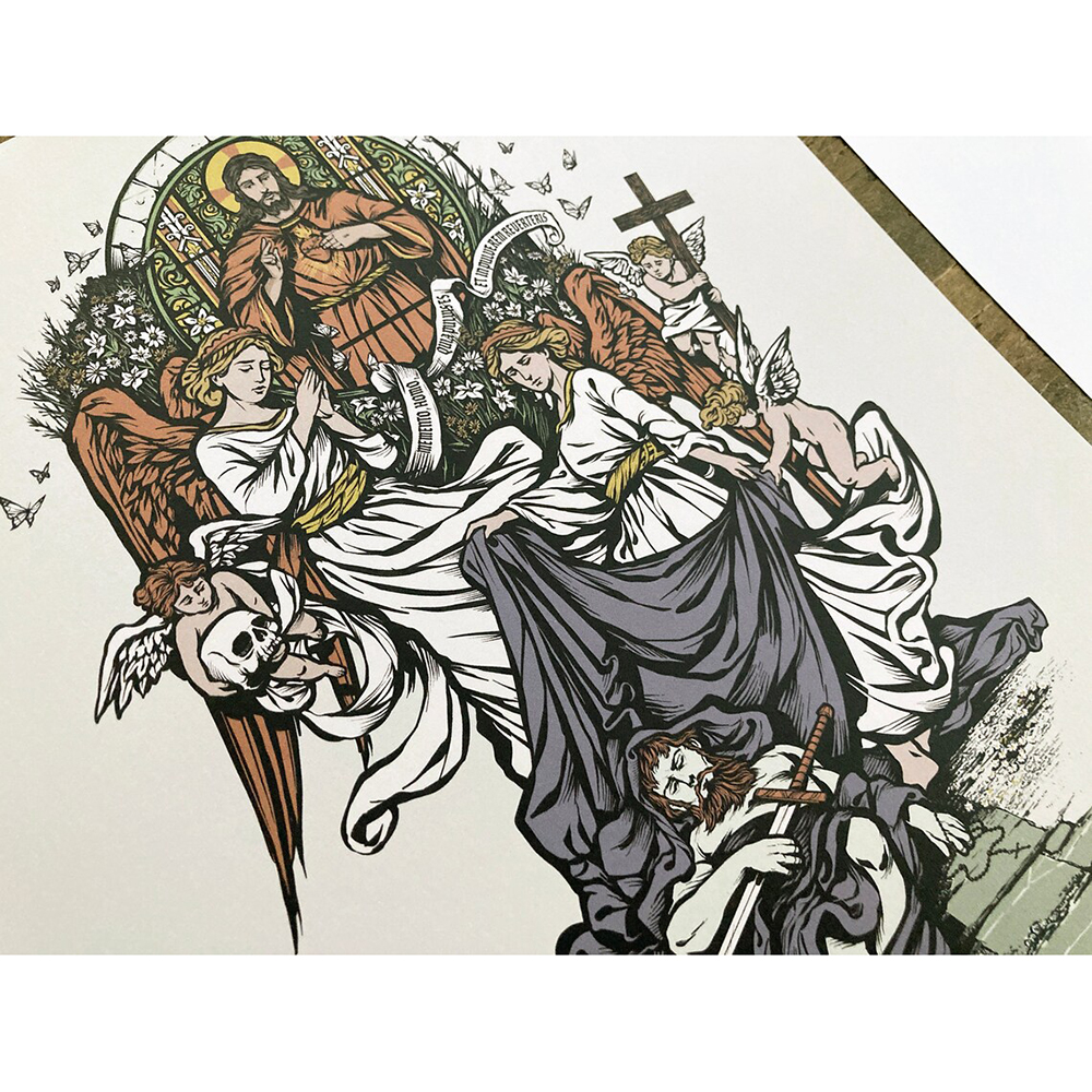 Memento Mori: The Last Battle Unframed Print - 8.5