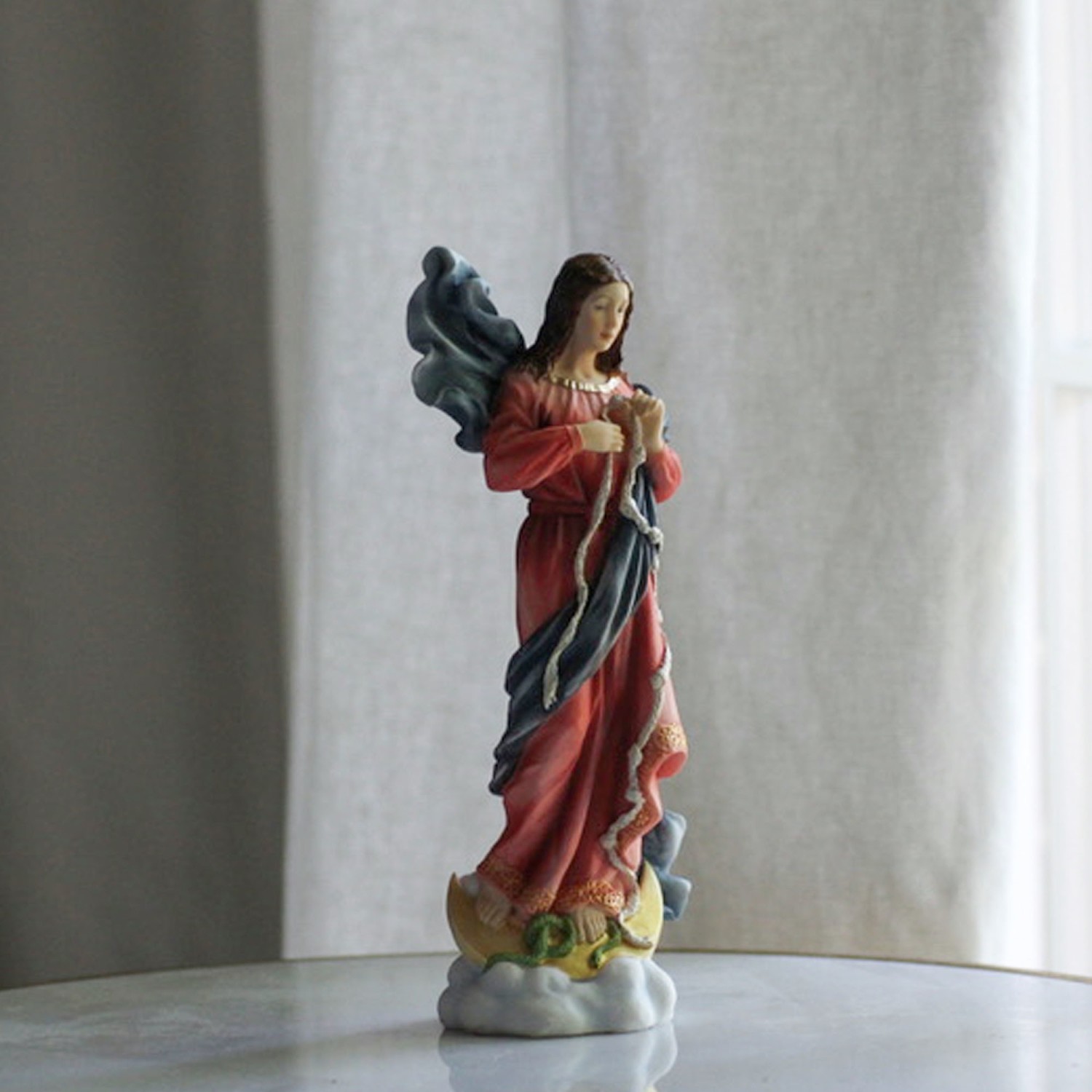Knots　Company®　Undoer　Of　Statue　Catholic　8''　The　Our　Lady