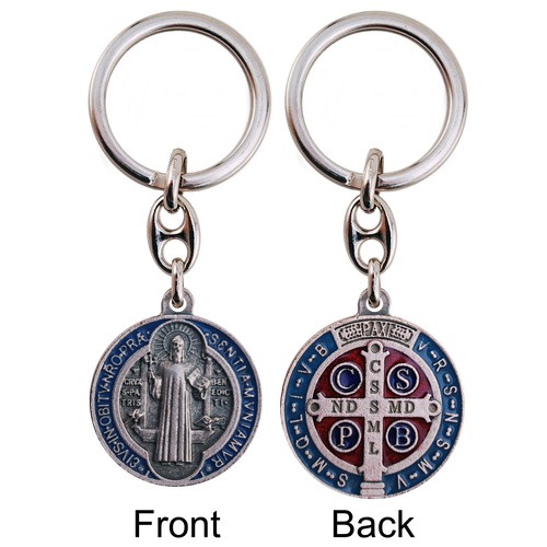 Saint Kateri Catholic Key Chains (Bulk Pack of 10)