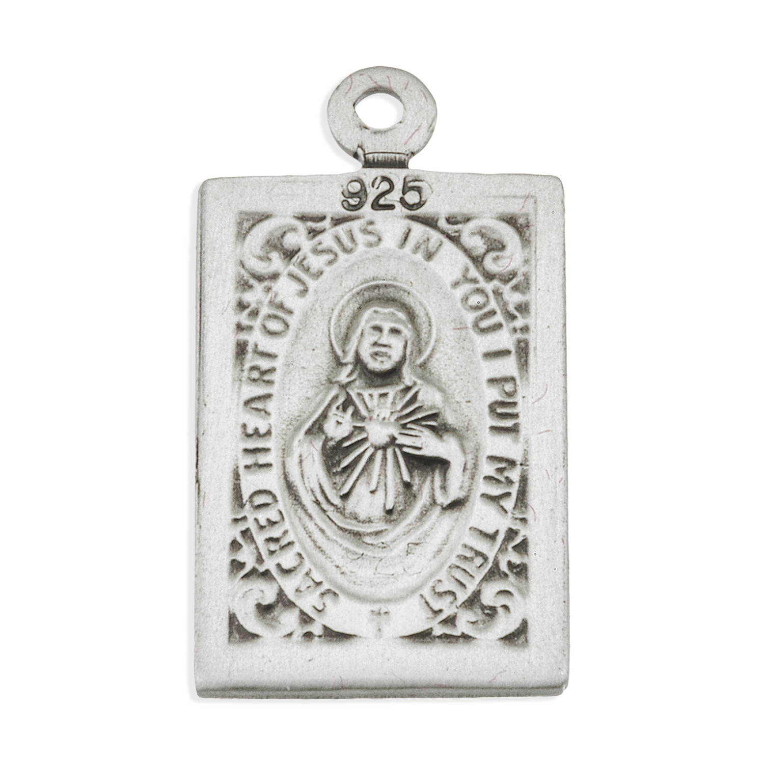 Sisters of Carmel: Our Lady of Czestochowa Medal Sterling Silver Polish Back