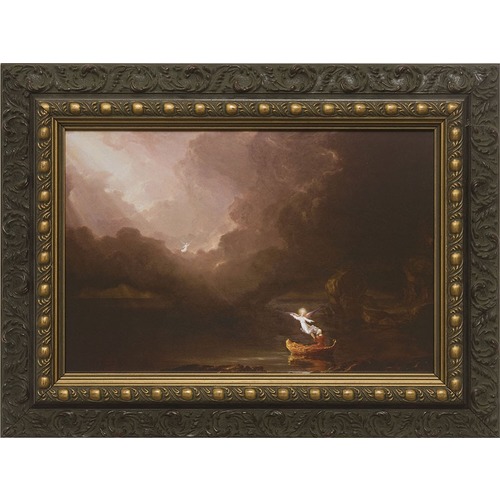 The Voyage of Life - Old Age with Dark Ornate Frame