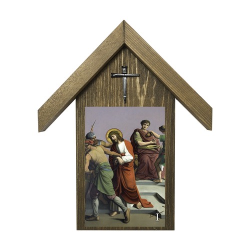 Image of Stations of the Cross Shrine Set