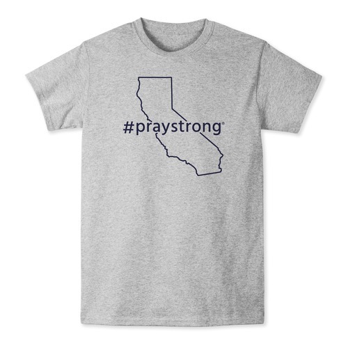 California #praystrong T-Shirt