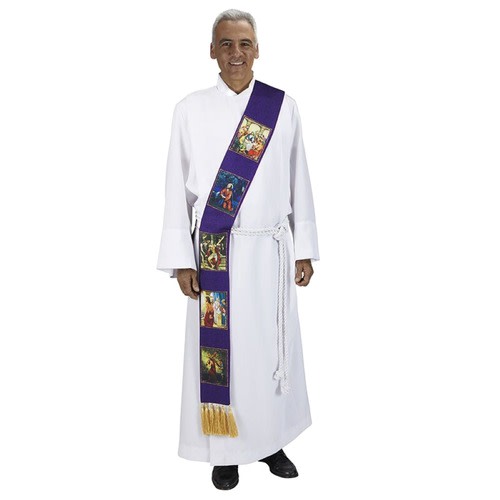 Lenten Story Overlay Stole