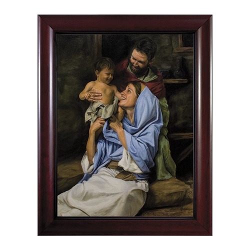 Holy Family II with Cherry Frame