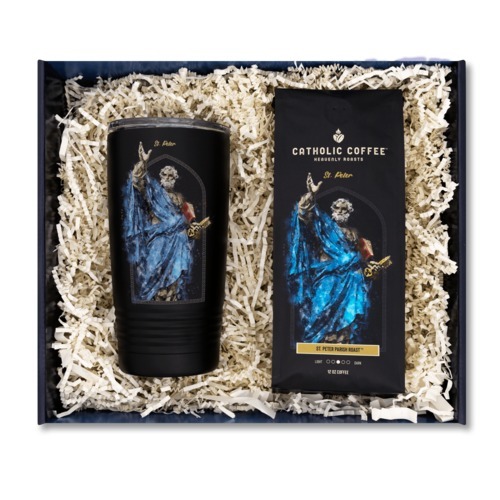 St. Peter Medium Roast Coffee and Tumbler Gift Set