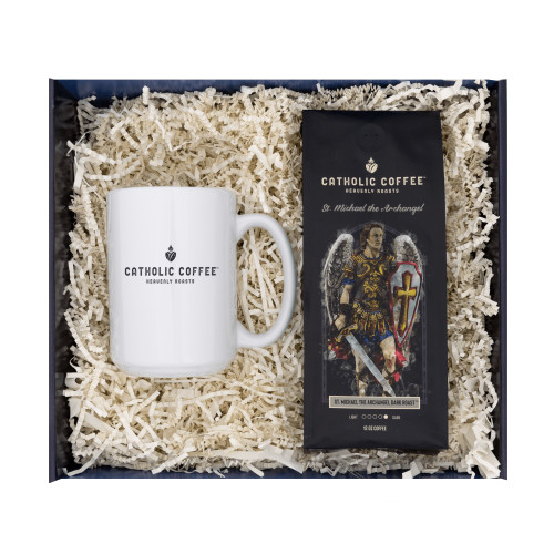 Cf White Mug & St Michael Roast Set